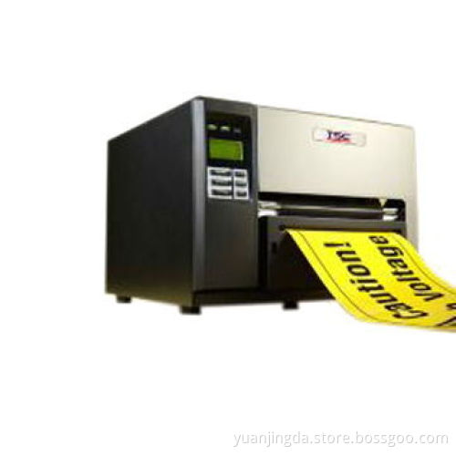 Wide format industrial barcode label printer